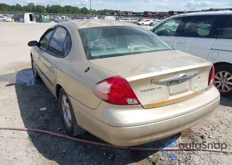 2000 Ford Taurus Se из США, поврежденный, VIN 1FAFP5325YA196898